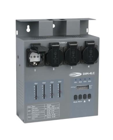 Dimmer dmx a 220 volt:4 canali da 3 ampere.Mixer a bordo