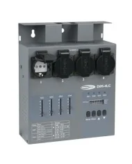 Dimmer dmx a 220 volt:4 canali da 3 ampere.Mixer a bordo