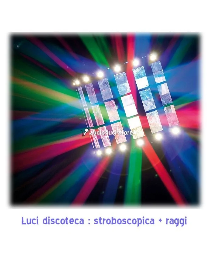 luci discoteca con radiocomando