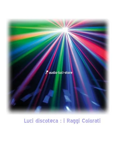 luci discoteca con radiocomando