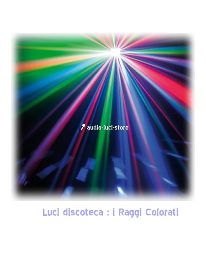 luci discoteca con radiocomando