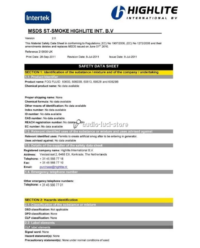 Liquido per Fumo Light