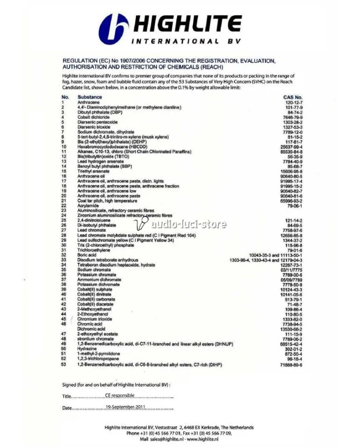 Liquido per Fumo Light