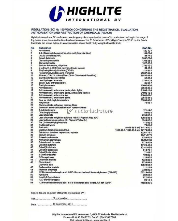 Quale è miglior liquido ad alta desnità per macchine del fumo?