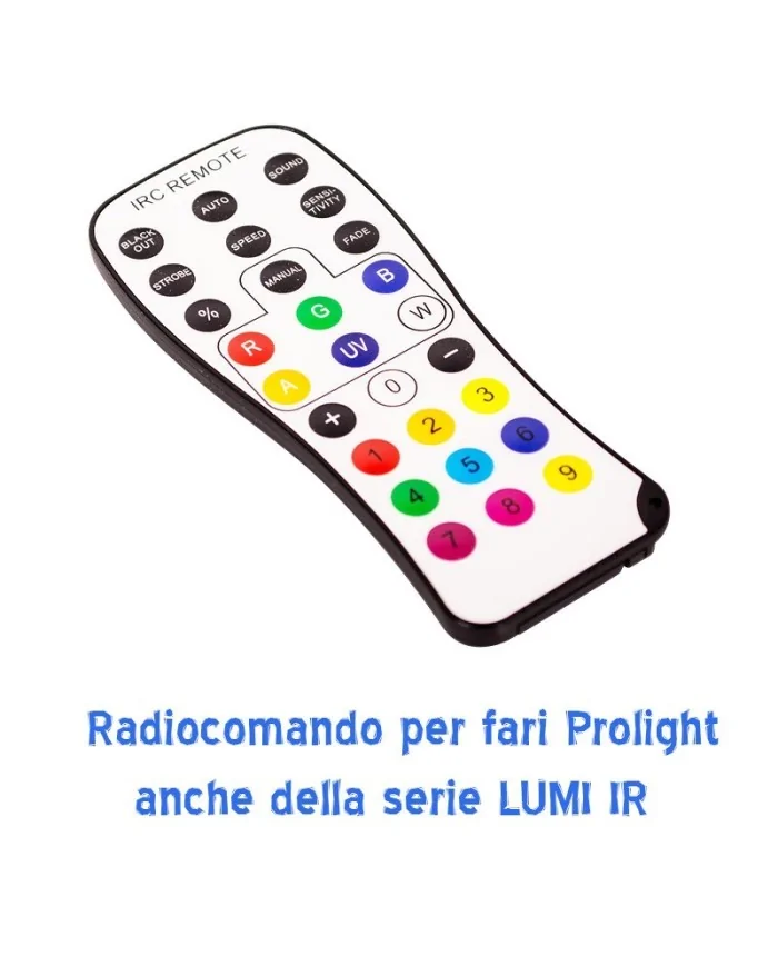 Controller remoto infrarossi per la gestione dei proiettori SMARTBAT