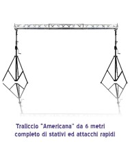 Truss Americana 6 metri completa.Altezza 3 metri Truss Americana 6 metri completa.Altezza 3 metri