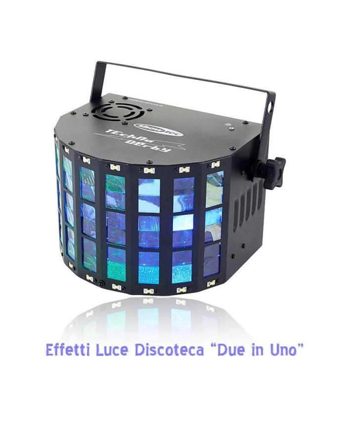 Effetto luce Dj doppio al prezzo di un singolo effetto luce.