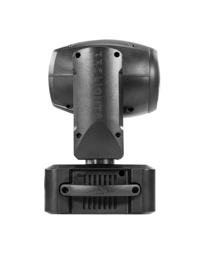 MINIRUBY Testa mobile Beam, Osram HRI 132W, 3.5 gradi, prisma 8f , 1 ruota colori, 7.6kg, 176w