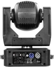 MINIRUBY Testa mobile Beam, Osram HRI 132W, 3.5 gradi, prisma 8f , 1 ruota colori, 7.6kg, 176w