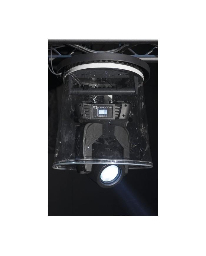 Telo trasparente antipioggia per teste mobili all'aperto