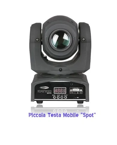 teste rotanti con mixer dmx