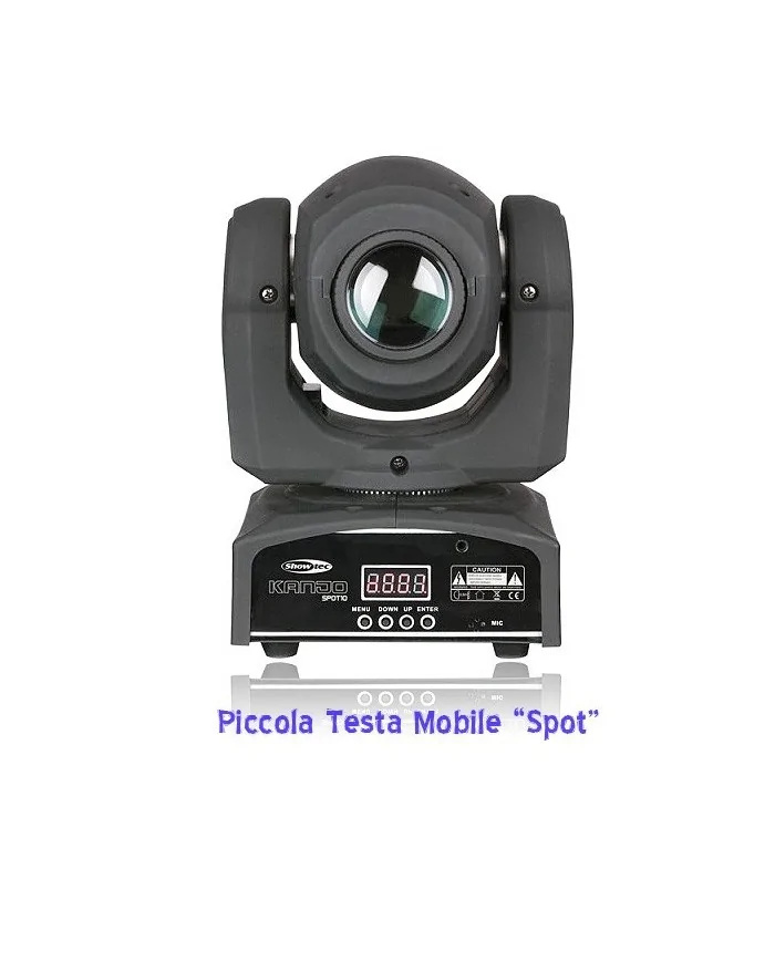 teste rotanti con mixer dmx