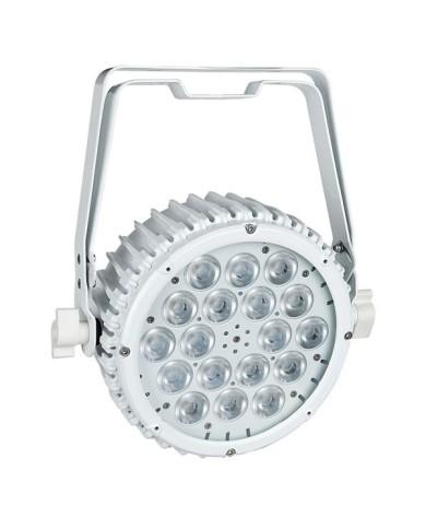 Potente Faro LED RGB corpo colore bianco Potente Faro LED RGB corpo colore bianco