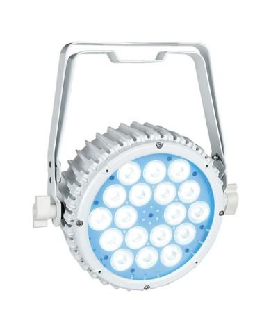 Potente Faro LED RGB corpo colore bianco Potente Faro LED RGB corpo colore bianco