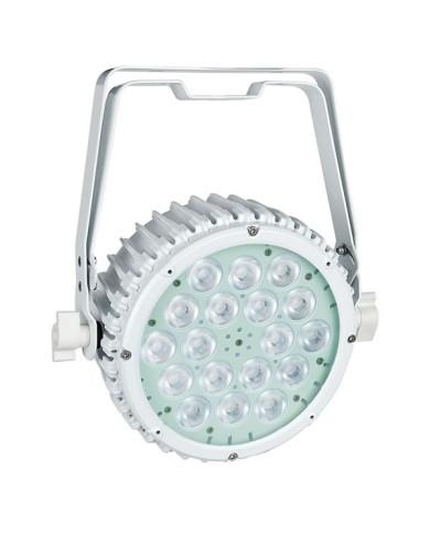 Potente Faro LED RGB corpo colore bianco Potente Faro LED RGB corpo colore bianco