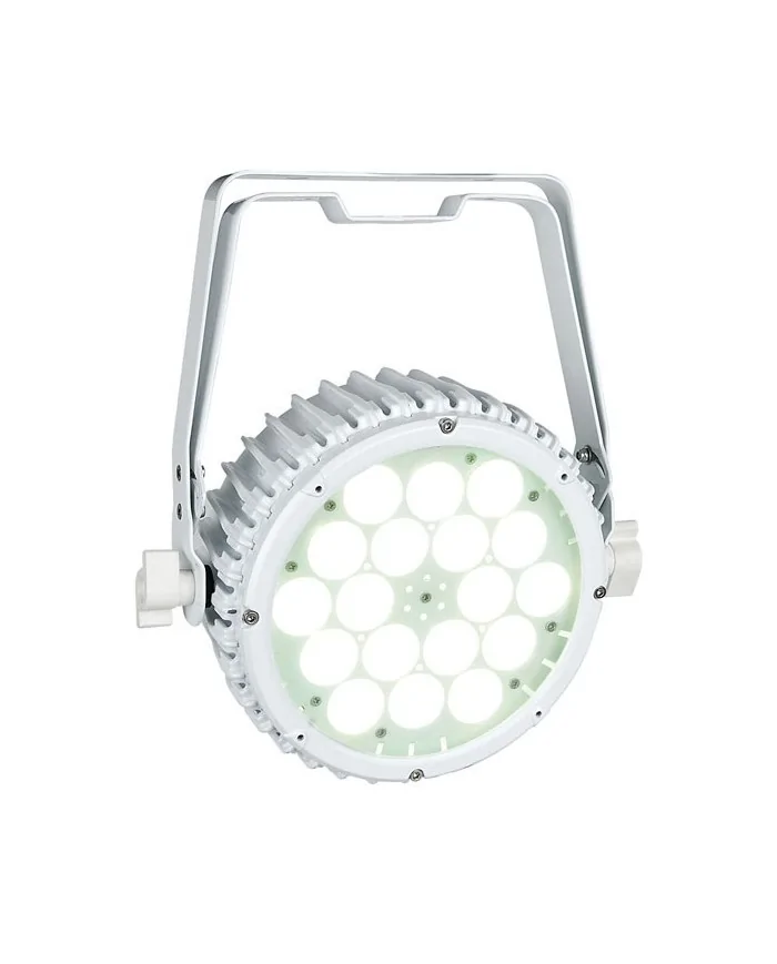 Potente Faro LED RGB corpo colore bianco