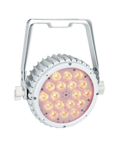 Potente Faro LED RGB corpo colore bianco Potente Faro LED RGB corpo colore bianco