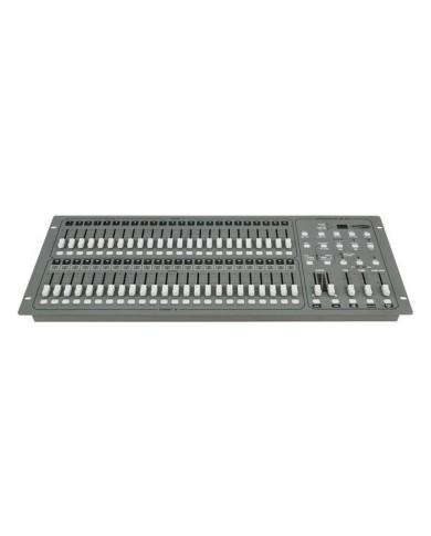 Mixer Luci Teatrale DMX con 48 canali su due scene.Programmabile o Manuale Mixer Luci Teatrale DMX con 48 canali su due scene.Programmabile o Manuale