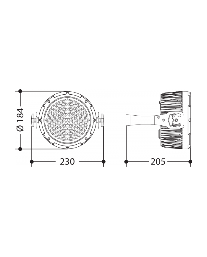 Luce stroboscopica LED 1500 watt Luce stroboscopica LED 1500 watt