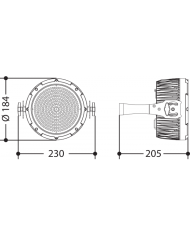 Luce stroboscopica LED 1500 watt Luce stroboscopica LED 1500 watt