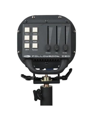 Seguipersona " occhio di bue" a Led: potente ,120 Watt con stativo Seguipersona " occhio di bue" a Led: potente ,120 Watt con stativo