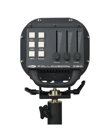 Seguipersona " occhio di bue" a Led: potente ,120 Watt con stativo