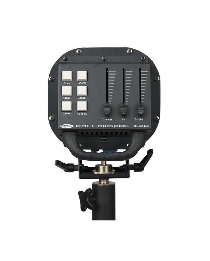 Seguipersona " occhio di bue" a Led: potente ,120 Watt con stativo