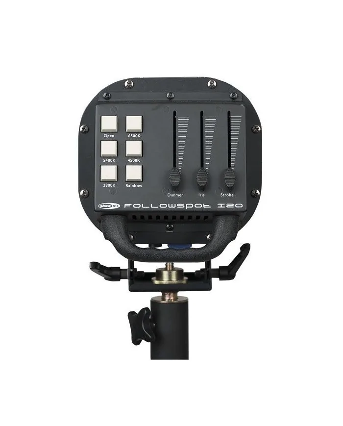 Seguipersona " occhio di bue" a Led: potente ,120 Watt con stativo