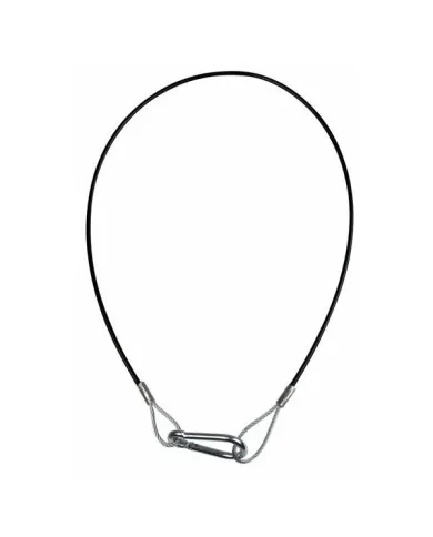 Cordina di sicurezza in acciaio Cavo di sicurezza 4 mm - 75 cm 70111