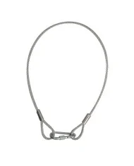 Cavetti di sicurezza in acciaio anticaduta carichi sospesi