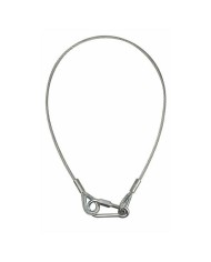 Cavi di sicurezza 6 mm, 1 m, certificato doppio moschettone