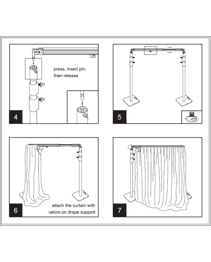 Parete Mobile in Tessuto