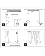Parete Mobile in Tessuto