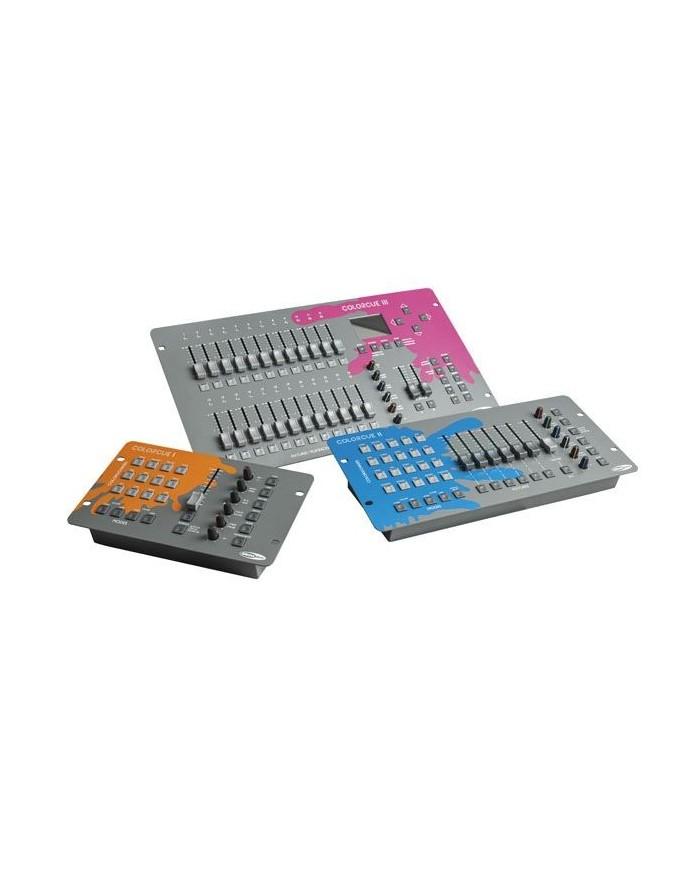 Colorcue 3 Mixer facilitato per applicazioni teatrali e non solo. Colorcue 3 Mixer facilitato per applicazioni teatrali e non solo.