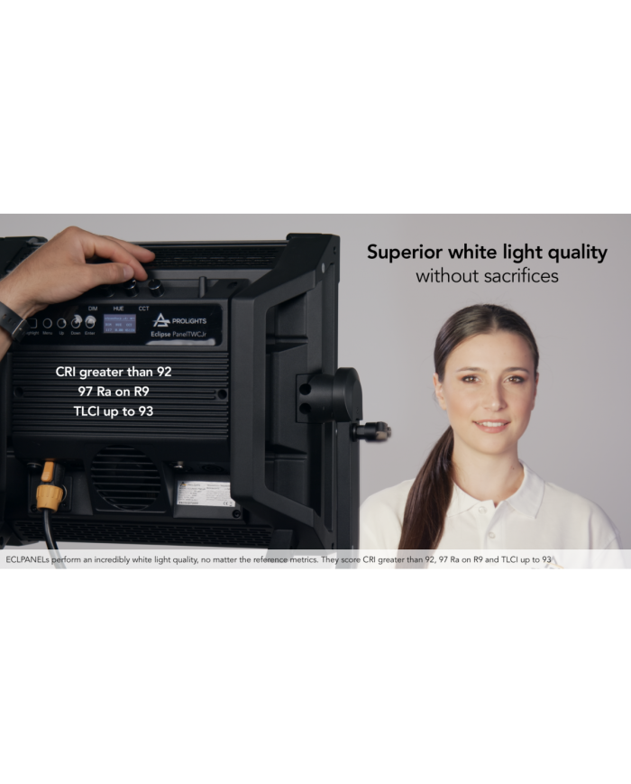 ECLPanel Prolights : pannello led per riprese video televisive