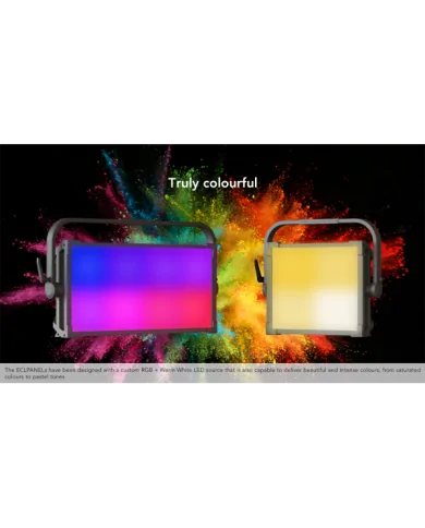 ECL Panel :Come Illuminare un Webinar, un video Streaming , un set TV.