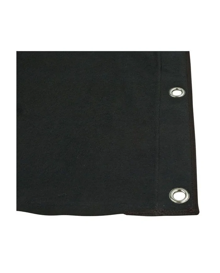 Teli neri per fondali ignifugati e con occhielli