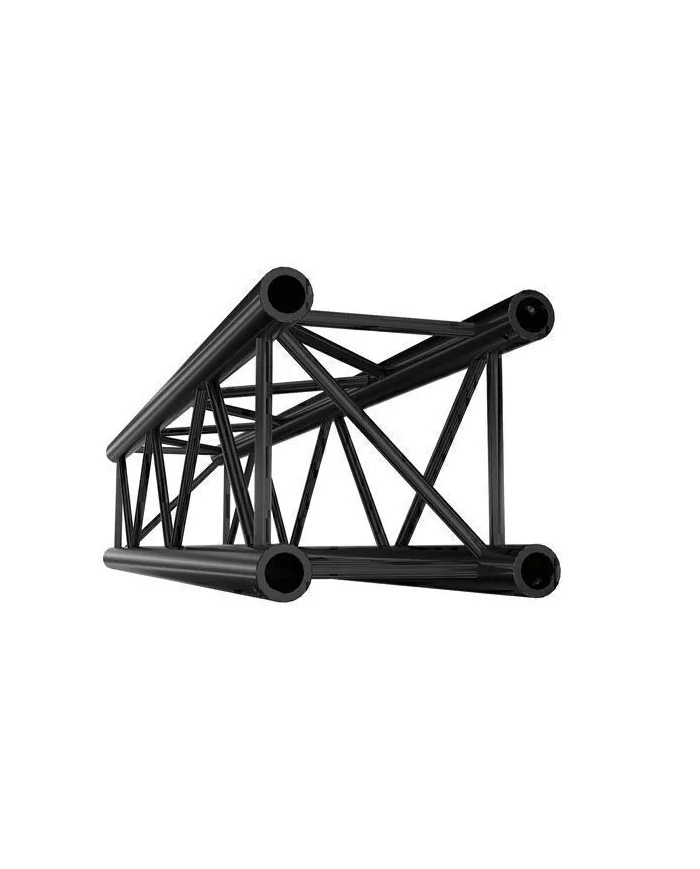 Straight 4000mm Black GQ30400B: struttura alluminio nero 4 metri