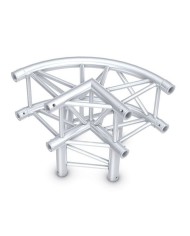 Circle Corner 3-Way 90° GQ30012C