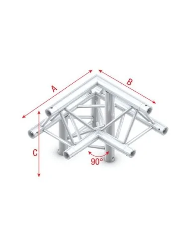 Corner 90° down left, apex up DT22011