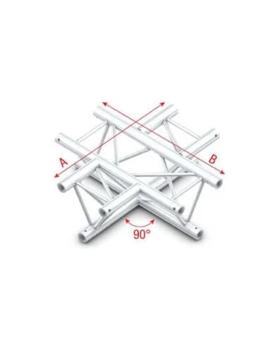 90° 4-way horizontal DT22016