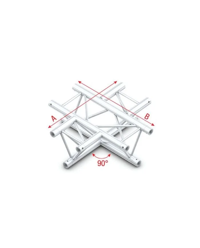 90° 4-way horizontal DT22016