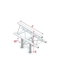 croce T-Cross vertical 3-way, apex up GT30019