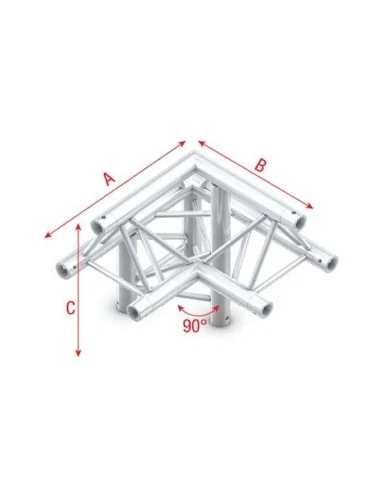 Corner 90° down left, apex up GT30011