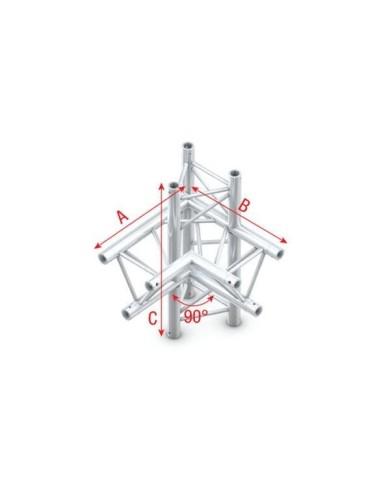 Corner 90° up/down, left GT30015