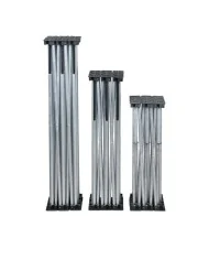 Mammoth-S legs 1x1m - gamba a fisarmonica pieghevole per palchi -