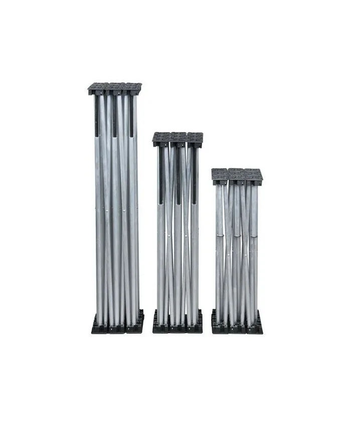 Gambe ripegabili per palco 1x1 da 60cm