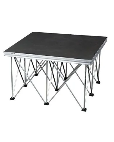 Pedana Palco a gamba pieghevole Mammoth Stage 1x1m Pedana Palco a gamba pieghevole Mammoth Stage 1x1m