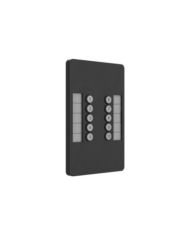 Pulsanti DMX da parete per immediato richiamo scene luci