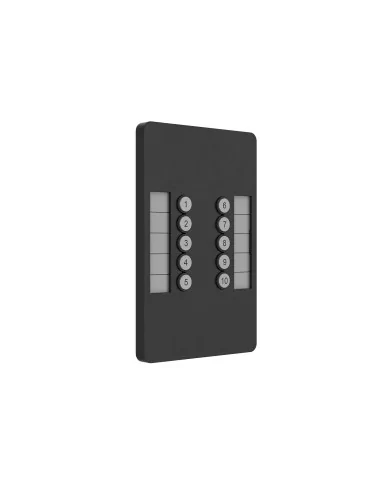 Pulsanti DMX da parete per immediato richiamo scene luci